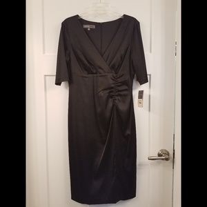 Formal Black Knee-Length Dress
